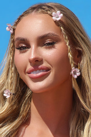 5 Pieces Flower Hair Clip